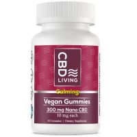 CBD Living - Broad Spectrum CBD Gummies - Vegan - 10mg CBD per gummy / 30 count